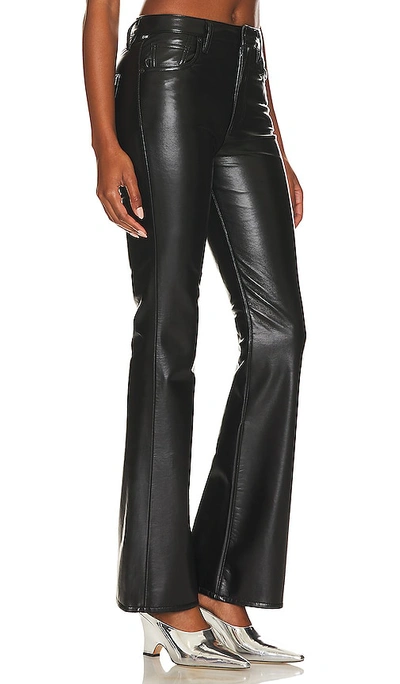 Citizen Of Humanity Isola Cropped Boot Recycled Leather In Black