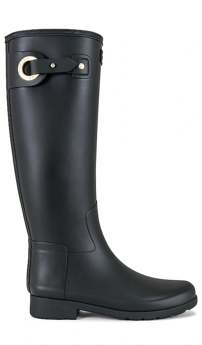 Shop Hunter Refined Tall Boot In Black