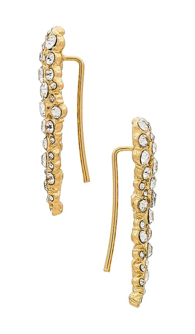 Shop Baublebar Grady Crawler Earrings In Metallic Gold