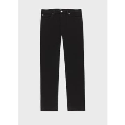 Shop Paul Smith Black Happy Straight Fit Jeans