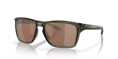 Shop Oakley Sylas (low Bridge Fit) Sunglasses In Olive