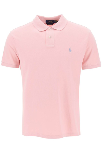 Shop Polo Ralph Lauren Logo In Pink