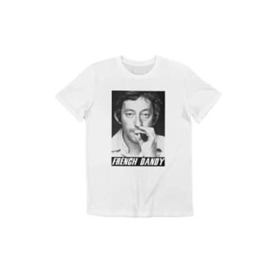 Shop Made By Moi Selection T-shirt Gainsbourg In White