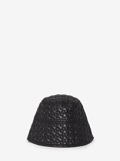 Patou Embroidered-logo Bucket Hat In Black