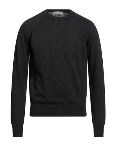 Shop Trussardi Man Sweater Steel Grey Size Xs Wool, Polyamide