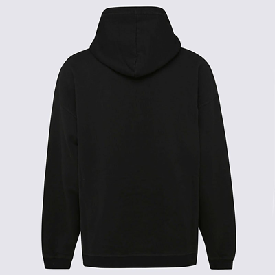 Dsquared2 Printed Viva Vegas Hoodie With Rhinestones In Black