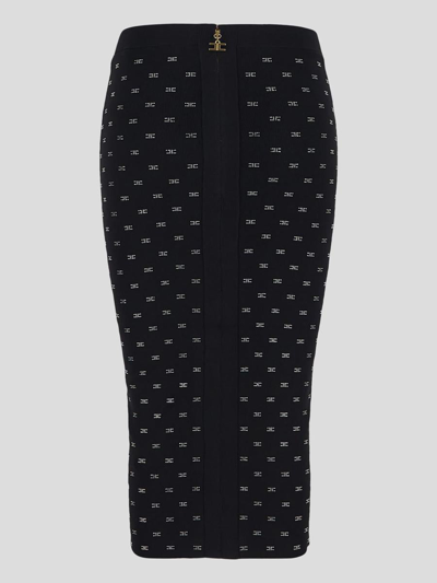 Shop Elisabetta Franchi Skirts In Black