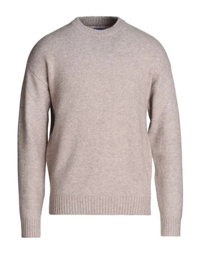 Shop Jack & Jones Man Sweater Beige Size Xl Recycled Polyester, Acrylic, Wool, Elastane