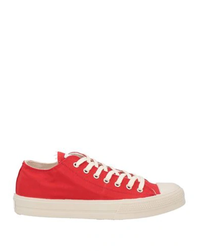 Shop Marechiaro 1962 Man Sneakers Red Size 8 Textile Fibers