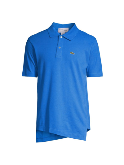 Royal blue best sale lacoste t shirt