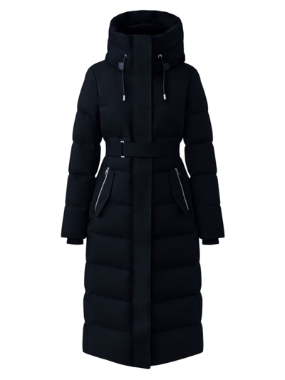 Shop Mackage Women's Shyla Down Puffer Coat In Black