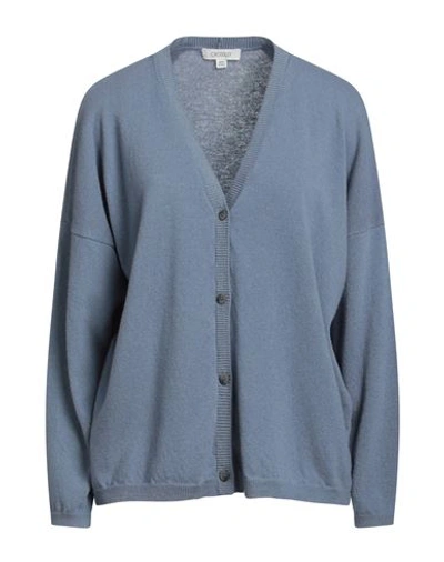 Shop Crossley Woman Cardigan Pastel Blue Size M Wool, Cashmere