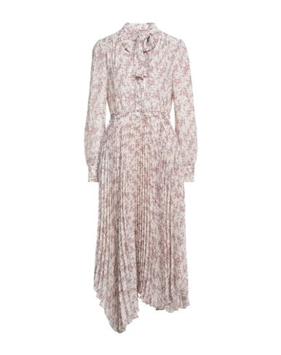 Eleventy Woman Midi Dress Beige Size 2 Polyester In Beige