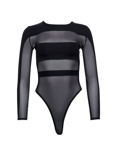 Shop Ser.o.ya Women's Ciar Bodysuit In Black