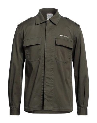 Manuel Ritz Shirts In Green