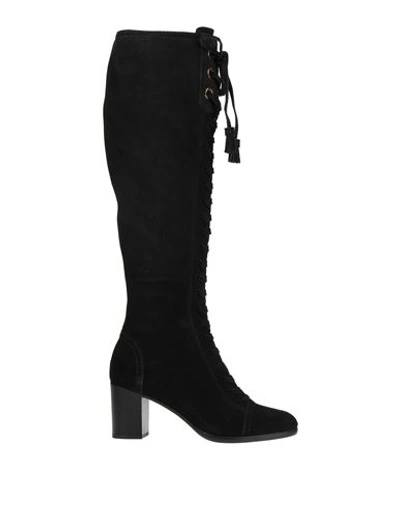 Shop Alberta Ferretti Woman Boot Black Size 8 Soft Leather