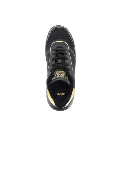 Shop Versace Sneakers Odissea In Black