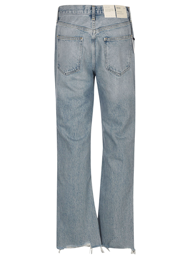 Shop Agolde Straight Jeans In Curio Curio