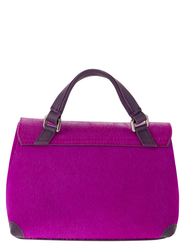 Zanellato medium Postina leather tote bag - Purple