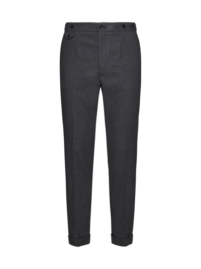 Shop Dolce & Gabbana Pants In Antracite Scuro