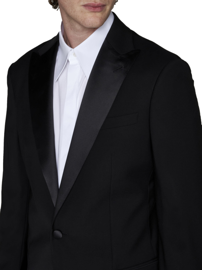 Shop Giorgio Armani Suit In Nero