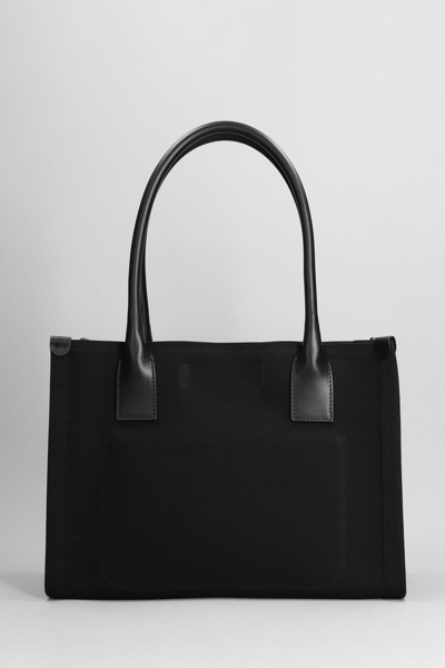 Shop Christian Louboutin Nastroloubi Tote In Black Cotton