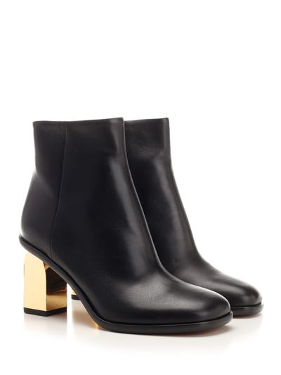 Shop Chloé Rebecca Ankle Boot In Black