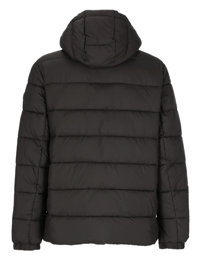 Shop Save The Duck Boris Padded Short Jacket In Black