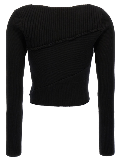 Shop Dries Van Noten Teanne Sweater In Black