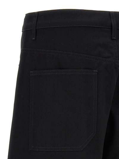Shop 44 Label Group Logo Cargo Pants In Black