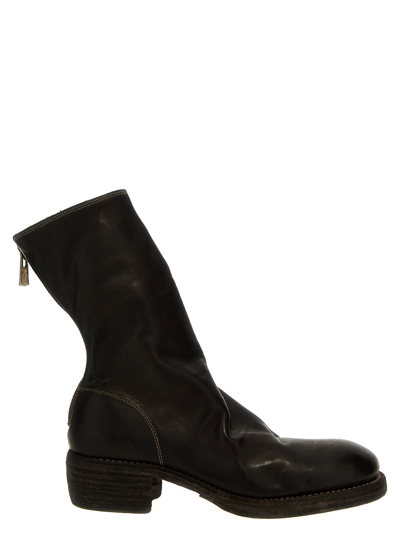 Shop Guidi 788zx Ankle Boots In Brown
