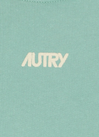 Shop Autry Sweatshirt With Logo In Green