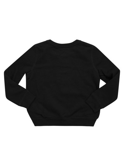 Shop Polo Ralph Lauren Bear Polo Sweatshirt In Black