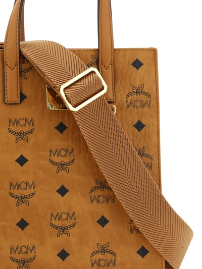 Shop Mcm Aren Vi Tote Mini Bag