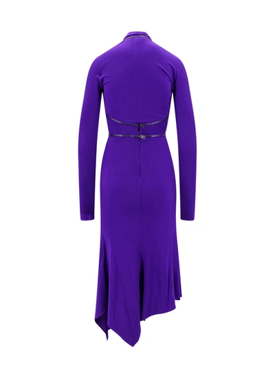 Shop Tom Ford Convertible Viscose Dress With Zip Detail
