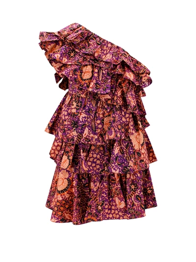 Shop Ulla Jhonson Cotton Dress With Ruffles