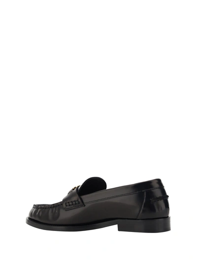 Shop Versace Leather Loafer