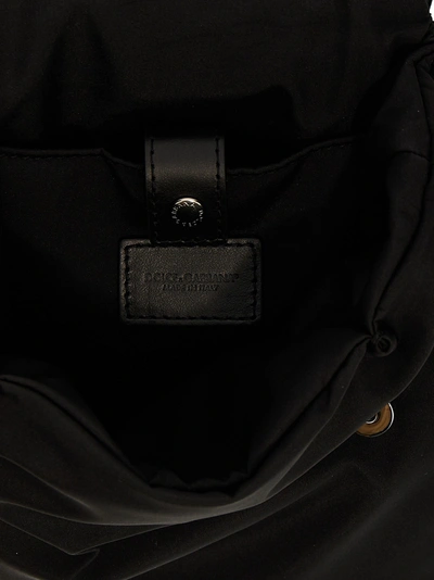 Shop Dolce & Gabbana Logo Plaque Fanny Pack Crossbody Bags Black
