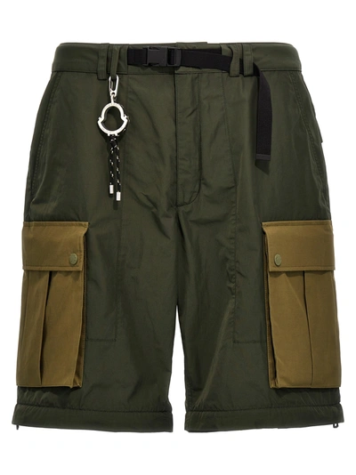 Shop Moncler Genius X Pharrell Williams Trousers Pants Green