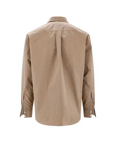 Shop Alexander Mcqueen Cotton Shirt With Military Pockets