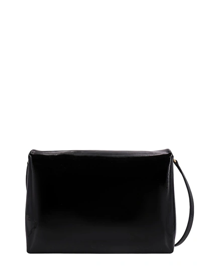 Shop Dolce & Gabbana Patent Leather Shoulder Bag With Monogram