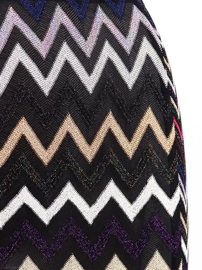 Shop Missoni Viscose Skirt With Iconic Pattern