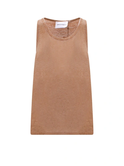 Shop Amaranto Linen Tank Top