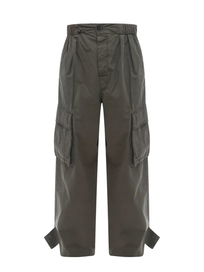 Shop Darkpark Cotton Cargo Trouser With Elastic Waistband