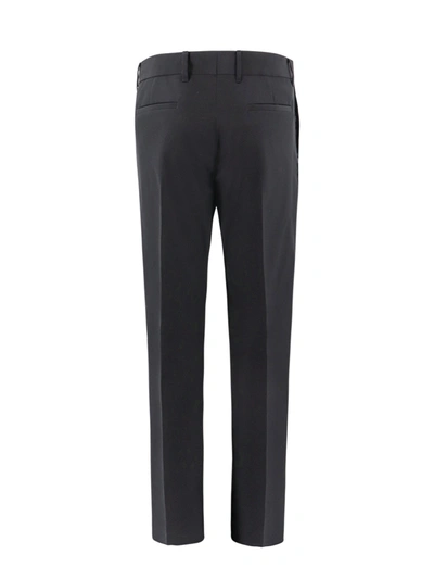 Shop Givenchy Wool Trouser With Logoed Bands On The Side