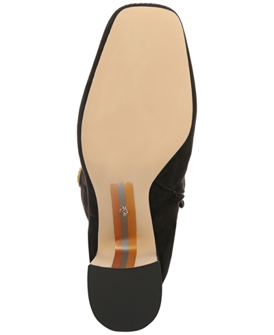 Shop Sam Edelman Women's Faren Tall Block-heel Dress Boots In Light Golden Caramel