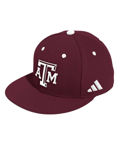 Shop Adidas Originals Men's Adidas Maroon Texas A&m Aggies On-field Baseball Fitted Hat