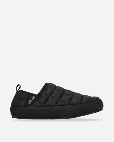 Shop Gramicci Thermal Moc Slippers In Black