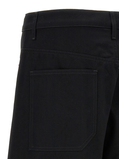 Shop 44 Label Logo Cargo Pants In Black