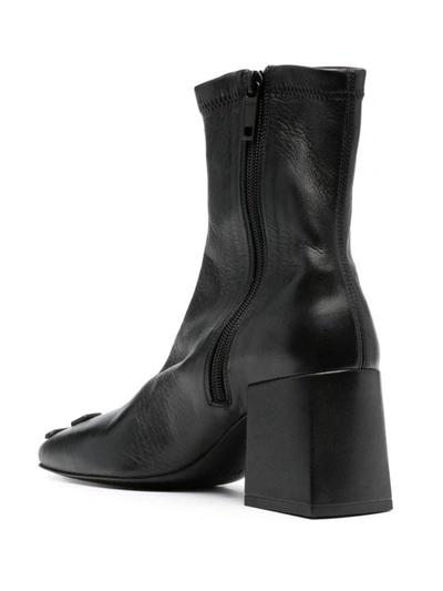 Shop Courrèges Heritage 70mm Boots In Black